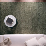 Featuring Alpine Hand-Knotted Rug by Jaipur Living at Amethyst Home. Drawing inspiration from Moroccan textiles, Alpine showcases the beauty in simplicity. Durable wool is hand-knotted onto a cotton foundation to create this high-piled accent piece. Its solid green design instantly adds warmth and comfort to any indoor, medium-traffic setting.Hand Knotted100%. Amethyst Home provides interior design, new home construction design consulting, vintage area rugs, and lighting in the Houston metro area.