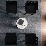 Featuring Alpine Hand-Knotted Rug by Jaipur Living at Amethyst Home. Drawing inspiration from Moroccan textiles, Alpine showcases the beauty in simplicity. Durable wool is hand-knotted onto a cotton foundation to create this high-piled accent piece. Its solid gray design instantly adds warmth and comfort to any indoor, medium-traffic setting.Hand Knotted10. Amethyst Home provides interior design, new home construction design consulting, vintage area rugs, and lighting in the Scottsdale metro area.