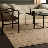 Featuring Aposio Pranhita Natural Hand-Knotted Rug by Jaipur Living at Amethyst Home. Exquisitely hand-knotted of Persian knots, this extraordinary 100% wool rug is a modern-day classic.  Its sculptural hand cut pile is plush, yet easy-to-care for and stain resistant. Handmade in wistful shades of cream and beige, the Pranhita design’s subtle cut-pile catch. Amethyst Home provides interior design, new home construction design consulting, vintage area rugs, and lighting in the Park City metro area.