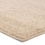 Featuring Aposio Pranhita Natural Hand-Knotted Rug by Jaipur Living at Amethyst Home. Exquisitely hand-knotted of Persian knots, this extraordinary 100% wool rug is a modern-day classic.  Its sculptural hand cut pile is plush, yet easy-to-care for and stain resistant. Handmade in wistful shades of cream and beige, the Pranhita design’s subtle cut-pile catche. Amethyst Home provides interior design, new home construction design consulting, vintage area rugs, and lighting in the Portland metro area.