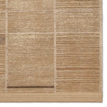 Featuring Aytana Hand-Knotted Rug by Jaipur Living at Amethyst Home. Beauty is on the horizon with the Bezem Aytana. The Aytana design features a mid-century linear pattern in tonal shades of beige for subtle visual depth. Hand-knotted from easy-care wool with a high-low pile, this piece is as practical as it is captivating—a true testament to modern craftsm. Amethyst Home provides interior design, new home construction design consulting, vintage area rugs, and lighting in the Portland metro area.