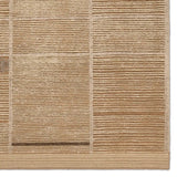 Featuring Aytana Hand-Knotted Rug by Jaipur Living at Amethyst Home. Beauty is on the horizon with the Bezem Aytana. The Aytana design features a mid-century linear pattern in tonal shades of beige for subtle visual depth. Hand-knotted from easy-care wool with a high-low pile, this piece is as practical as it is captivating—a true testament to modern craftsm. Amethyst Home provides interior design, new home construction design consulting, vintage area rugs, and lighting in the Portland metro area.