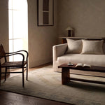 Featuring Azzurro Hand-Knotted Rug by Jaipur Living at Amethyst Home. Classic in pattern, modern in palette—the Azzurro rug offers the best of both worlds. A light green medallion motif unfolds across a soft cream backdrop, balancing timeless elegance with contemporary sensibility. Hand-carded wool lends a rich, organic texture—an ideal foundation for mediu. Amethyst Home provides interior design, new home construction design consulting, vintage area rugs, and lighting in the Charlotte metro area.