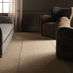 Featuring Bayana Rug by Jaipur Living at Amethyst Home. Authentic craftsmanship takes center stage with the Yatra Bayana. Handcrafted with meticulous care, this piece is sewn together in distinct channels, emulating the traditional techniques used by nomadic weavers with looms. Its solid tan shade and unique design elements create a contemporary aesthetic t. Amethyst Home provides interior design, new home construction design consulting, vintage area rugs, and lighting in the Charlotte metro area.