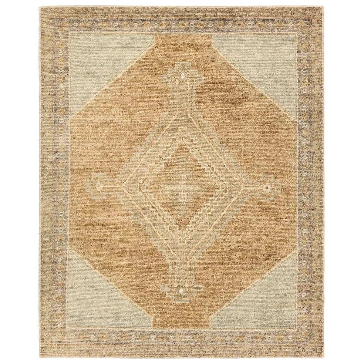 Featuring Eldar Hand-Knotted Rug by Jaipur Living at Amethyst Home. Inspired by beloved Turkish designs, the Sarmak Eldar melds timeless style with lasting durability. Ideal for busy indoor spaces, the Eldar design features an open Turkish pattern paired with hand-knotted craftsmanship, ensuring it holds up beautifully over time.Hand Knotted100% WoolSM. Amethyst Home provides interior design, new home construction design consulting, vintage area rugs, and lighting in the Salt Lake City metro area.