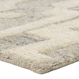Featuring Eminence Rug by Jaipur Living at Amethyst Home. The handtufted Mallino Eminence designed by Nikki Chu infuses homes with contemporary appeal and stylishly contrasting motifs. Crafted from 100% undyed wool, the Eminence rug features a high-low texture with a soft hand and hand-embossed details. The tonal gray and ivory white geometric pattern embodies . Amethyst Home provides interior design, new home construction design consulting, vintage area rugs, and lighting in the Miami metro area.