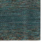 Featuring Harmonic  Aissa Hand-Knotted Rug by Jaipur Living at Amethyst Home. A fresh and dynamic take on classic grass patterns, the hand-knotted Harmonic rug brings textural appeal and a stunning color story to modern spaces. The vibrancy and statement-making hues of this globally inspired design is credited to the impressive Indian artisanry of the space. Amethyst Home provides interior design, new home construction design consulting, vintage area rugs, and lighting in the Nashville metro area.