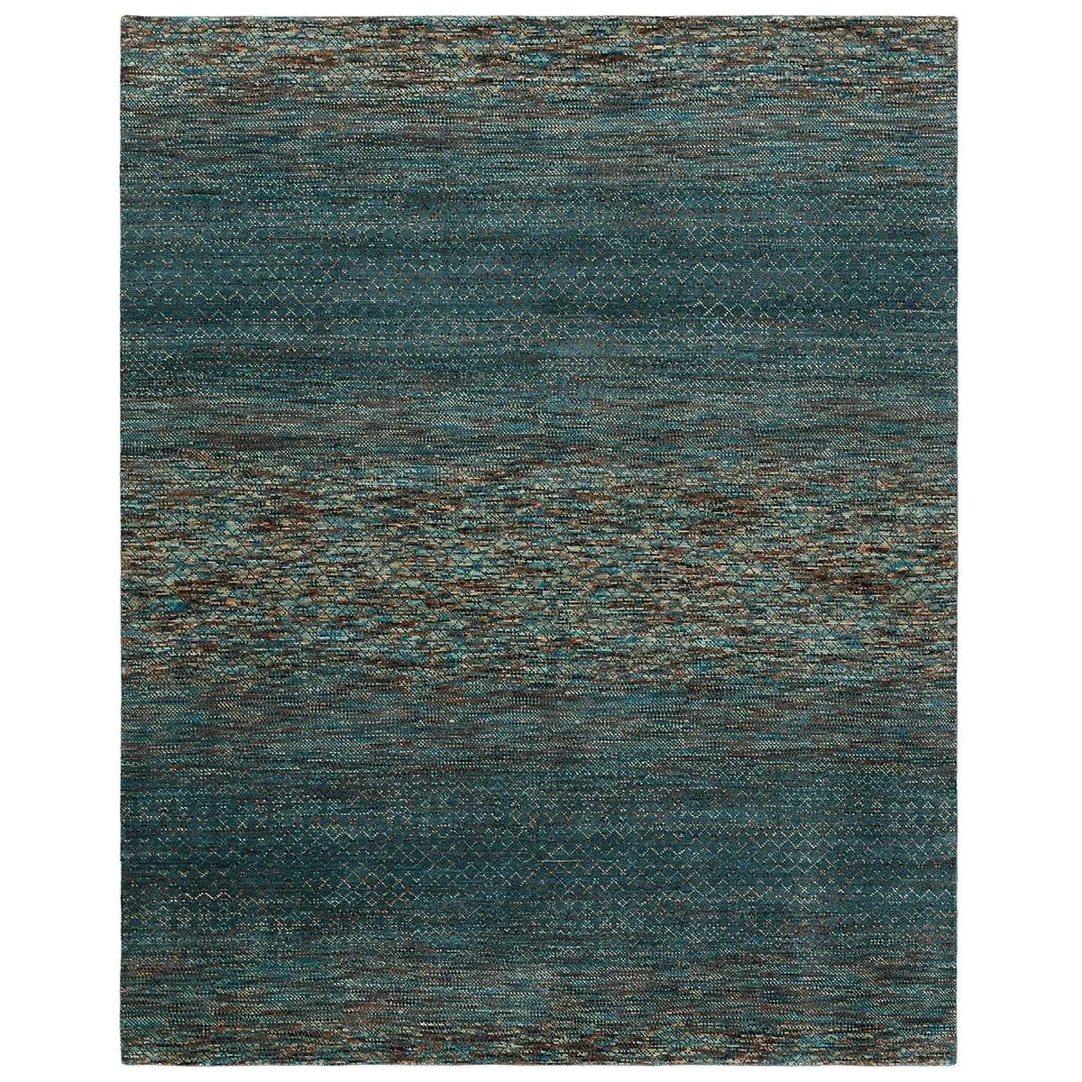 Featuring Harmonic  Aissa Hand-Knotted Rug by Jaipur Living at Amethyst Home. A fresh and dynamic take on classic grass patterns, the hand-knotted Harmonic rug brings textural appeal and a stunning color story to modern spaces. The vibrancy and statement-making hues of this globally inspired design is credited to the impressive Indian artisanry of the s. Amethyst Home provides interior design, new home construction design consulting, vintage area rugs, and lighting in the Winter Garden metro area.