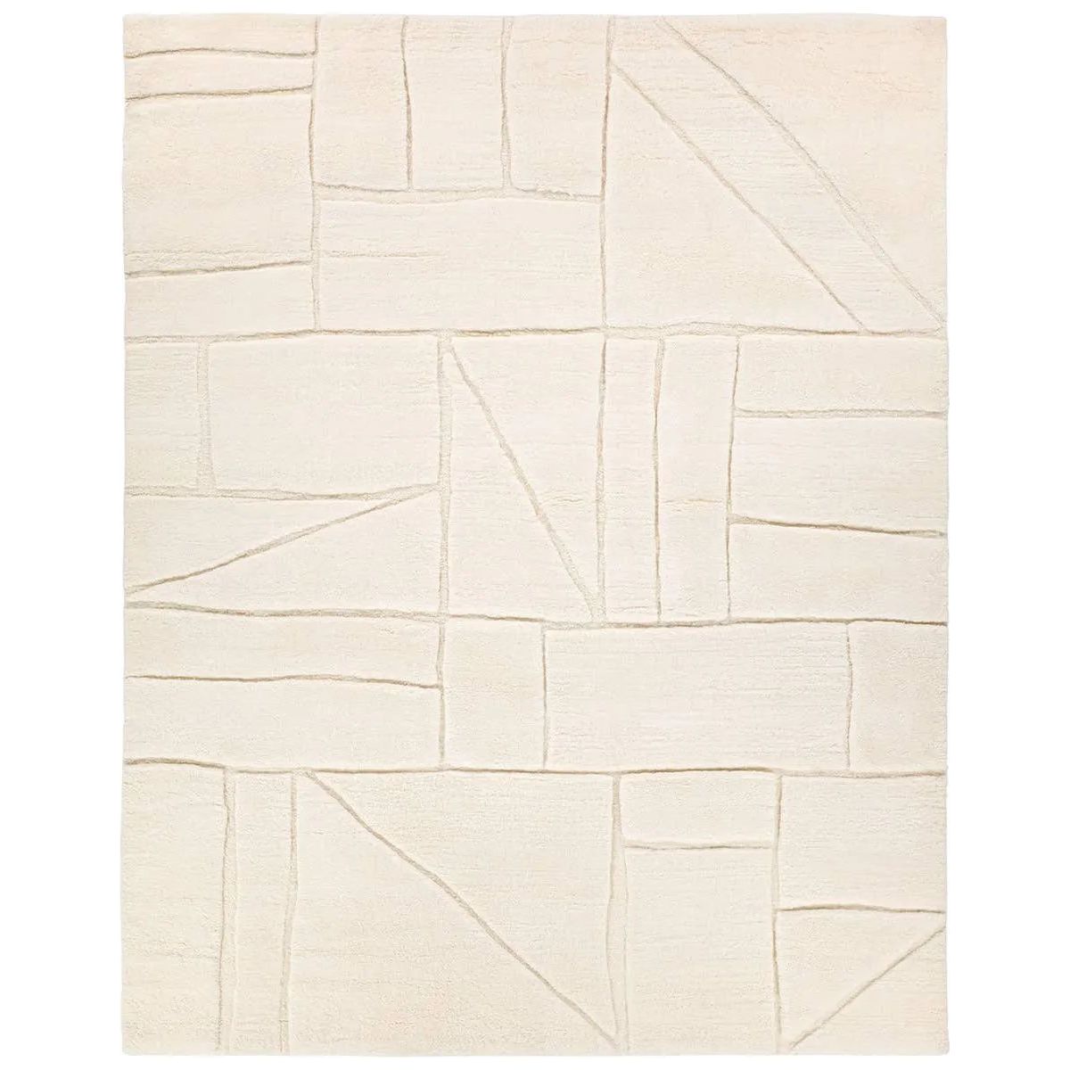 Featuring Jamun Hand-Knotted Rug by Jaipur Living at Amethyst Home. Embrace clean, simple elegance with the Ameln Jamun. As artisans knot each strand by hand, they weave in modern, centric lines that balance Moroccan heritage with contemporary edge. Made from lush New Zealand wool, the Jamun rug offers delicious dimension and a cloud-like texture, offering com. Amethyst Home provides interior design, new home construction design consulting, vintage area rugs, and lighting in the Austin metro area.