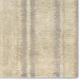 Featuring Jovian Hand-Knotted Rug by Jaipur Living at Amethyst Home. A contemporary interplay of cream and green comes to life in a striking abstract linear design. Crafted from a luxurious blend of viscose and silk, the Jovian design’s luminous sheen accentuates the depth and movement of its pattern. This handknotted piece exudes sophistication and excep. Amethyst Home provides interior design, new home construction design consulting, vintage area rugs, and lighting in the Los Angeles metro area.