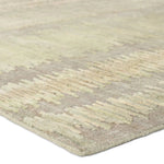 Featuring Jovian Hand-Knotted Rug by Jaipur Living at Amethyst Home. A contemporary interplay of cream and green comes to life in a striking abstract linear design. Crafted from a luxurious blend of viscose and silk, the Jovian design’s luminous sheen accentuates the depth and movement of its pattern. This handknotted piece exudes sophistication and except. Amethyst Home provides interior design, new home construction design consulting, vintage area rugs, and lighting in the Scottsdale metro area.