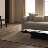 Featuring Bahan Laney Rug by Jaipur Living at Amethyst Home. The Bahan Laney grounds your space with airy shades and organic texture. Made from 100% natural sisal fibers, the Laney rug features a boucle weave for a subtle ribbed effect and a rubber latex back to secure it in place. With its organic sheen and easy-care qualities, it serves as a beautiful tacti. Amethyst Home provides interior design, new home construction design consulting, vintage area rugs, and lighting in the Seattle metro area.