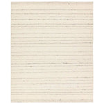 Featuring Leona Rya Rug by Jaipur Living at Amethyst Home. The texture-rich Leona Rya offers an assortment of updated kilim looks, re-invented with the on-trend shearling style and neutral, modern palettes. The handwoven Rya rug features a cream base with taupe stripes. This 100% wool accent piece delights in high and low traffic spaces such as bedrooms, li. Amethyst Home provides interior design, new home construction design consulting, vintage area rugs, and lighting in the Charlotte metro area.