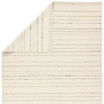 Featuring Leona Rya Rug by Jaipur Living at Amethyst Home. The texture-rich Leona Rya offers an assortment of updated kilim looks, re-invented with the on-trend shearling style and neutral, modern palettes. The handwoven Rya rug features a cream base with taupe stripes. This 100% wool accent piece delights in high and low traffic spaces such as bedrooms, living. Amethyst Home provides interior design, new home construction design consulting, vintage area rugs, and lighting in the Tampa metro area.