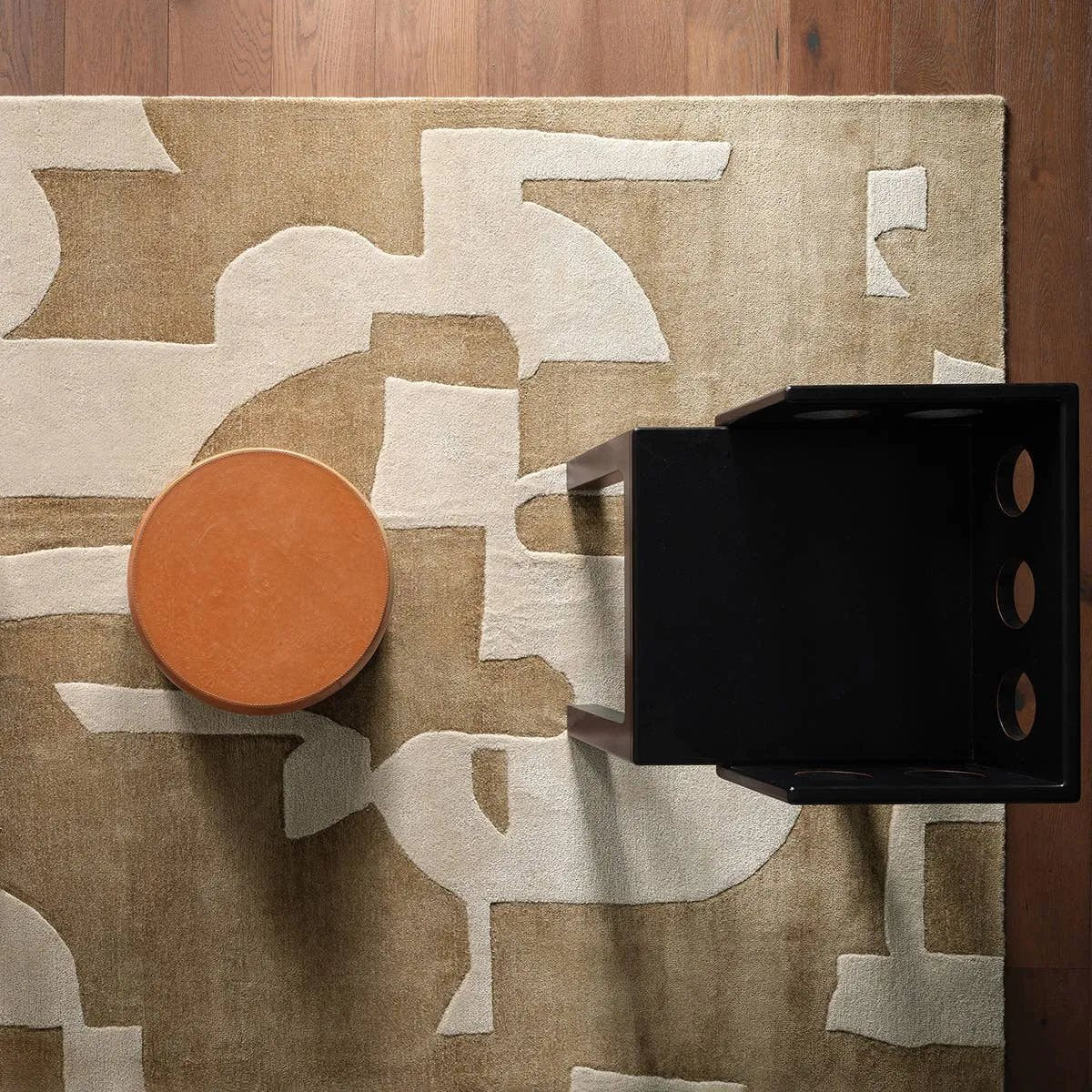 Featuring Noverre Rug by Jaipur Living at Amethyst Home. The hand-tufted Anthem Noverre makes a bold statement with contemporary aesthetics and modern Brutalist influences. The Noverre design stands out with its striking high-low texture, plush feel, and subtle sheen that enhances its dynamic pattern. Crafted from a luxe wool and viscose blend, this rug ad. Amethyst Home provides interior design, new home construction design consulting, vintage area rugs, and lighting in the Alpharetta metro area.