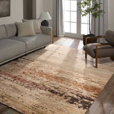 Featuring Ozzan Kian Hand-Knotted Rug by Jaipur Living at Amethyst Home. Resembling the allure of a terracotta landscape, this abstract beauty gives way to a space calling for a neutral masterpiece. The Kian design is stylish durability at its best, made of 100% wool for optimum durability yielding easy care for lived-in spaces.Hand Knotted100% WoolOZZ01 . Amethyst Home provides interior design, new home construction design consulting, vintage area rugs, and lighting in the Kansas City metro area.