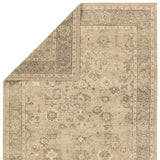 Featuring Rhan Hand-Knotted Rug by Jaipur Living at Amethyst Home. Where durability, style, and comfort come together, the Rhan rug's intricate design and sandy tones seamlessly settle into any space. This artisan-made rug is hand knotted, hand-carded, and handspun in India. It's soft to the touch and doesn't stain easily, so you can live more and worry le. Amethyst Home provides interior design, new home construction design consulting, vintage area rugs, and lighting in the Washington metro area.