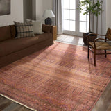 Featuring Someplace In Time Arial Hand-Knotted Rug by Jaipur Living at Amethyst Home. Whimsical colorways combine with the opulent detail of a traditional-inspired pattern; the Someplace in Time Arial represents nostalgia and progression, heritage and the contemporary. The Arial rug features warm tones, oxidized to get the vintage feel and look.  Its traditiona. Amethyst Home provides interior design, new home construction design consulting, vintage area rugs, and lighting in the Miami metro area.