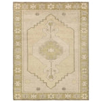Featuring Sprig Hand-Knotted Rug by Jaipur Living at Amethyst Home. The Salinas Sprig is punctuated by vibrant hues and intricate details, bringing a bold, transitional look to any home. The hand-knotted Sprig rug expresses classic style with an intricate center medallion and surrounding border. Subtle tones of yellow and gold lend warmth and versatility, whil. Amethyst Home provides interior design, new home construction design consulting, vintage area rugs, and lighting in the Austin metro area.