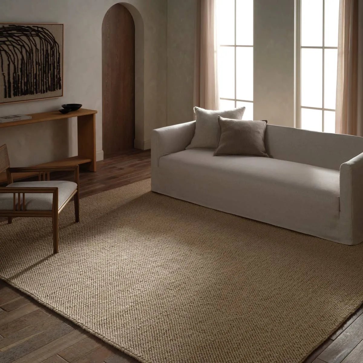 Featuring Rebecca Taya Rug by Jaipur Living at Amethyst Home. Contemporary and versatile, the eco-friendly Rebecca Taya offers a sophisticated solid design to medium-traffic areas and outdoor spaces. Delivering a fresh accent to patios, kitchens, and dining rooms, the Rebecca is hand-woven with ultra-durable PET yarn. With a looped texture and neutral white c. Amethyst Home provides interior design, new home construction design consulting, vintage area rugs, and lighting in the Seattle metro area.