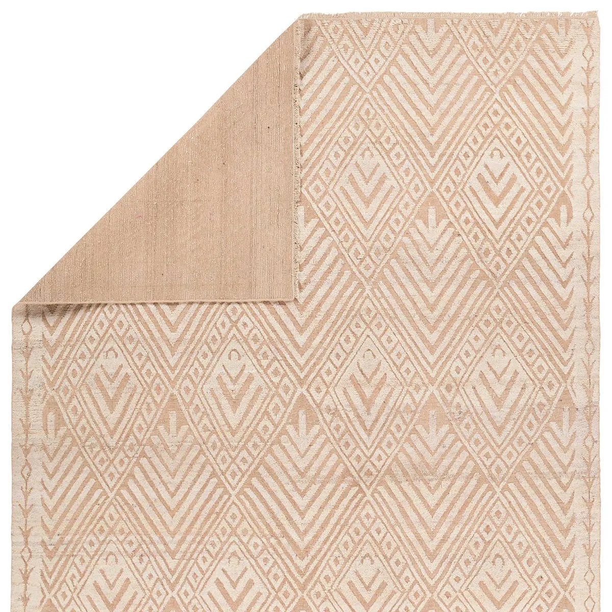 Featuring Zayda Palmeraie Hand-Knotted Rug by Jaipur Living at Amethyst Home. Envelop living spaces in the rich heritage of tribal artistry with the Zayda by Heja Home Palmeraie. These handknotted rugs, expertly crafted in India using 100% wool, exude a mesmerizing blend of tribal charm and timeless geometric elegance. The Palmeraie design features a glo. Amethyst Home provides interior design, new home construction design consulting, vintage area rugs, and lighting in the Laguna Beach metro area.