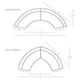 Featuring Liam Surrey Camel Sectional by Four Hands at Amethyst Home. Eye-catching around every curve. A modern take on sleek Italian design, velvety light camel hugs a crescent silhouette for shapely effect with clever modularity.Overall Dimensions: 176.50"w x 66.50"d x 29.00"hWeight : 254.42 lbsMaterials : 76.8% Cotton, 23.2% Polyester, Solid Birch. Amethyst Home provides interior design, new construction, custom furniture, and area rugs in the Scottsdale metro area