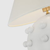 Featuring Linden Black Medium Orb Table Lamp by Visual Comfort at Amethyst Home. The Linden is an exploration of bold forms in a simple palette of rich metallic accents, with white and black. Modern and sophisticated curved lines and spherical silhouettes contrast with straight edges to lend interiors a contemporary Kelly Wearstler accent.
Overall Dimensions: 21" L x 21" W x 2. Amethyst Home provides interior design, new construction, custom furniture, and area rugs in the Newport Beach metro area