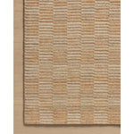 Featuring Amber Lewis x Loloi Marlowe Clay / Natural Rug by Loloi at Amethyst Home. The Marlowe Collection by Amber Lewis x Loloi is a handmade area rug with a coastal-inspired gridded design in natural color palettes. The rugs muted pattern adds understated depth with a durable, thick pile. This collection is hand-loomed of wool in India and Goodweave-ce. Amethyst Home provides interior design, new home construction design consulting, vintage area rugs, and lighting in the Kansas City metro area.