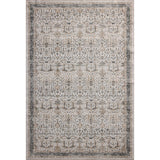 Featuring Anniston Machine Washable Ivory / Stone Rug by Loloi at Amethyst Home. The Anniston Collection is a washable rug with traditional motifs in beautifully saturated and distressed tones. This durable area rug is power-loomed of polyester in China and designed for the busiest rooms of the home—living rooms, bedrooms, kitchens, hallways, and more. It c. Amethyst Home provides interior design, new home construction design consulting, vintage area rugs, and lighting in the Calabasas metro area.