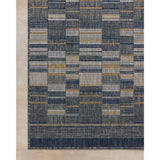 Featuring Birch Denim / Gold Rug by Loloi at Amethyst Home. The Birch Collection is a cool-toned area rug with an understated linear design that adds casual structure to contemporary home decor. The rug is power-loomed of durable polyester, an easy-to-clean, no-shed construction for the busiest rooms of the home. The Birch Collection is made in Turkey and . Amethyst Home provides interior design, new home construction design consulting, vintage area rugs, and lighting in the Alpharetta metro area.