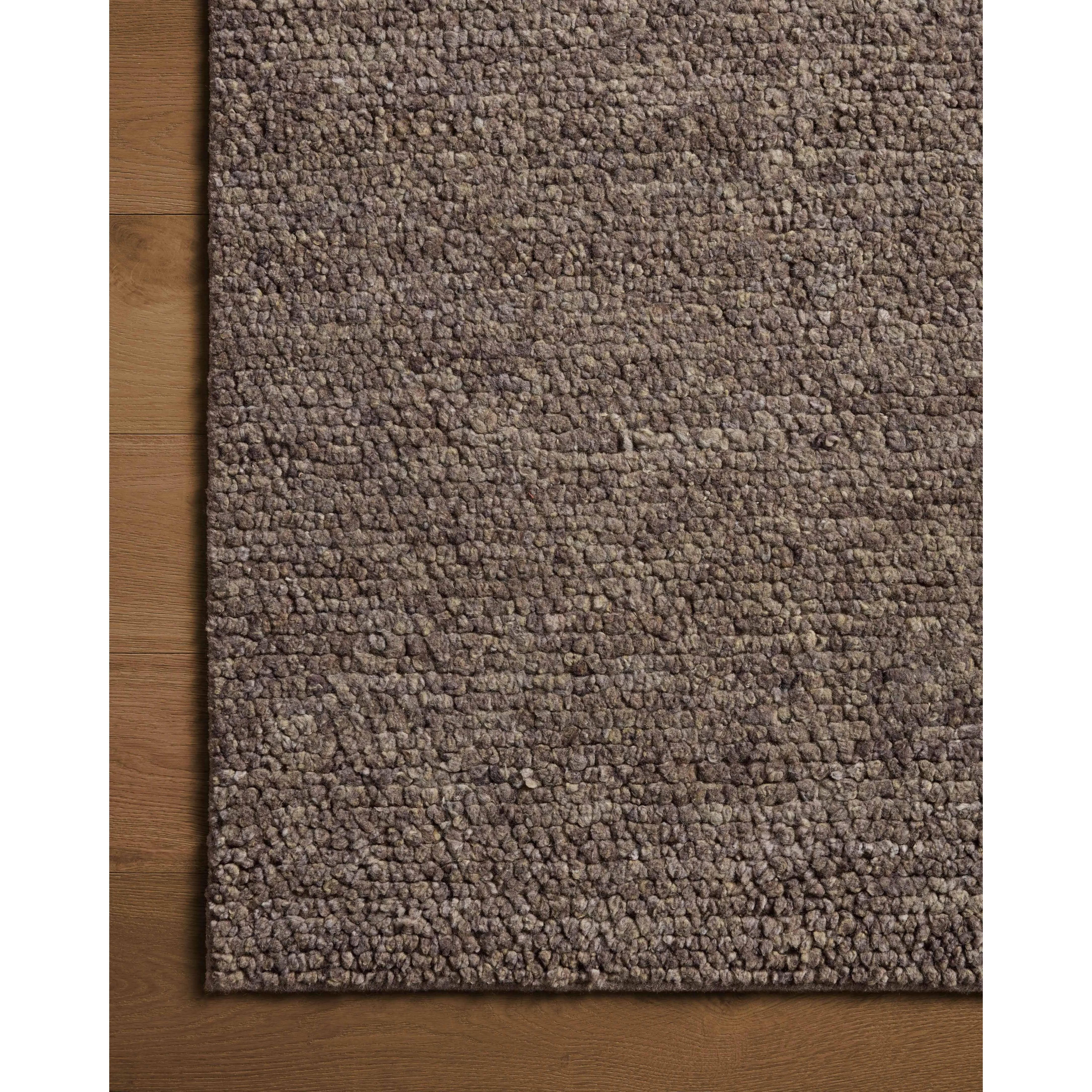 Featuring Brigette Romanek x Loloi Frida Graphite Hand-Knotted Rug by Loloi at Amethyst Home. With versatile earth tones and a chunky, hand-knotted texture resembling tiny pebbles, the Frida Graphite Rug by Brigette Romanek x Loloi can ground any room with a sense of elevated ease. Each area rug features a subtle nuance in color variation due to the handma. Amethyst Home provides interior design, new home construction design consulting, vintage area rugs, and lighting in the Washington metro area.