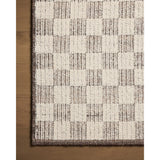 Featuring Brigette Romanek x Loloi Knox Ivory / Mocha Rug by Loloi at Amethyst Home. The Knox Ivory / Mocha Rug by Brigette Romanek x Loloi is a handwoven area rug with a contemporary checkerboard pattern and a texture reminiscent of a luxurious knit sweater. Made of a blend of wool and cotton that plays with scale and texture, Knox is imbued with cozy lux. Amethyst Home provides interior design, new home construction design consulting, vintage area rugs, and lighting in the Scottsdale metro area.