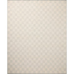 Featuring Brigette Romanek x Loloi Knox Ivory / Sky Rug by Loloi at Amethyst Home. The Knox Ivory / Sky Rug by Brigette Romanek x Loloi is a handwoven area rug with a contemporary checkerboard pattern and a texture reminiscent of a luxurious knit sweater. Made of a blend of wool and cotton that plays with scale and texture, Knox is imbued with cozy luxury t. Amethyst Home provides interior design, new home construction design consulting, vintage area rugs, and lighting in the San Diego metro area.