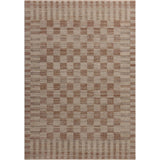 Featuring Cali Amber Lewis x Loloi Brick / Natural Rug by Loloi at Amethyst Home. The Cali Collection by Amber Lewis x Loloi is a light-toned area rug with a casual geometric pattern that lends a neutral pattern to any space. Cali is power-loomed of polyester in Turkey for easy-to-clean, no-shed durability in high-traffic areas. This collection is also OE. Amethyst Home provides interior design, new home construction design consulting, vintage area rugs, and lighting in the Los Angeles metro area.