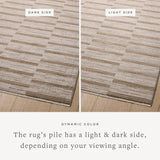 Featuring Cali Amber Lewis x Loloi  Ivory / Tobacco Rug by Loloi at Amethyst Home. The Cali Collection by Amber Lewis x Loloi is a light-toned area rug with a casual geometric pattern that lends a neutral pattern to any space. Cali is power-loomed of polyester in Turkey for easy-to-clean, no-shed durability in high-traffic areas. This collection is also OEK. Amethyst Home provides interior design, new home construction design consulting, vintage area rugs, and lighting in the Calabasas metro area.