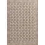 Featuring Cali Amber Lewis x Loloi  Taupe / Natural Rug by Loloi at Amethyst Home. The Cali Collection by Amber Lewis x Loloi is a light-toned area rug with a casual geometric pattern that lends a neutral pattern to any space. Cali is power-loomed of polyester in Turkey for easy-to-clean, no-shed durability in high-traffic areas. This collection is also OEK. Amethyst Home provides interior design, new home construction design consulting, vintage area rugs, and lighting in the San Diego metro area.