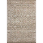 Featuring Chris Loves Julia × Loloi Ida Bark / Multi Rug by Loloi at Amethyst Home. The Ida Collection from Chris Loves Julia x Loloi is a vintage-inspired area rug with a soft, subtly textured pile similar to hand-knotted rugs. The rugs gentle distressing creates a timeless look, while its durability and earthy colorways make it a great choice for the busi. Amethyst Home provides interior design, new home construction design consulting, vintage area rugs, and lighting in the Calabasas metro area.