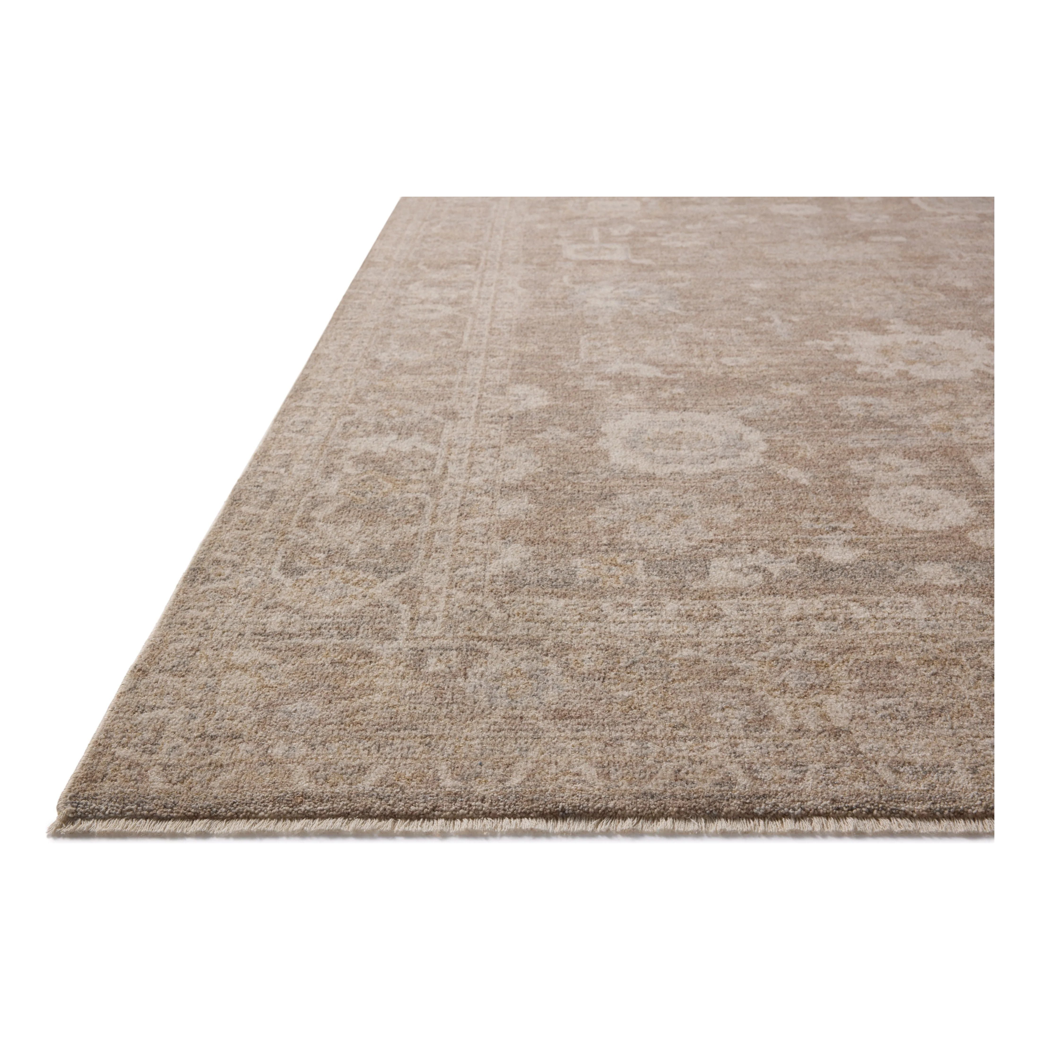 Featuring Chris Loves Julia x Loloi Louisa / Ivory Rug by Loloi at Amethyst Home. The Louisa Collection is a serene area rug based on beautiful, traditional Turkish designs updated in calm colorways by Chris Loves Julia in collaboration with Loloi. Pale blues, creams, and browns create a sense of softness, but so does the rugs pile, which is made of easy-t. Amethyst Home provides interior design, new home construction design consulting, vintage area rugs, and lighting in the Des Moines metro area.