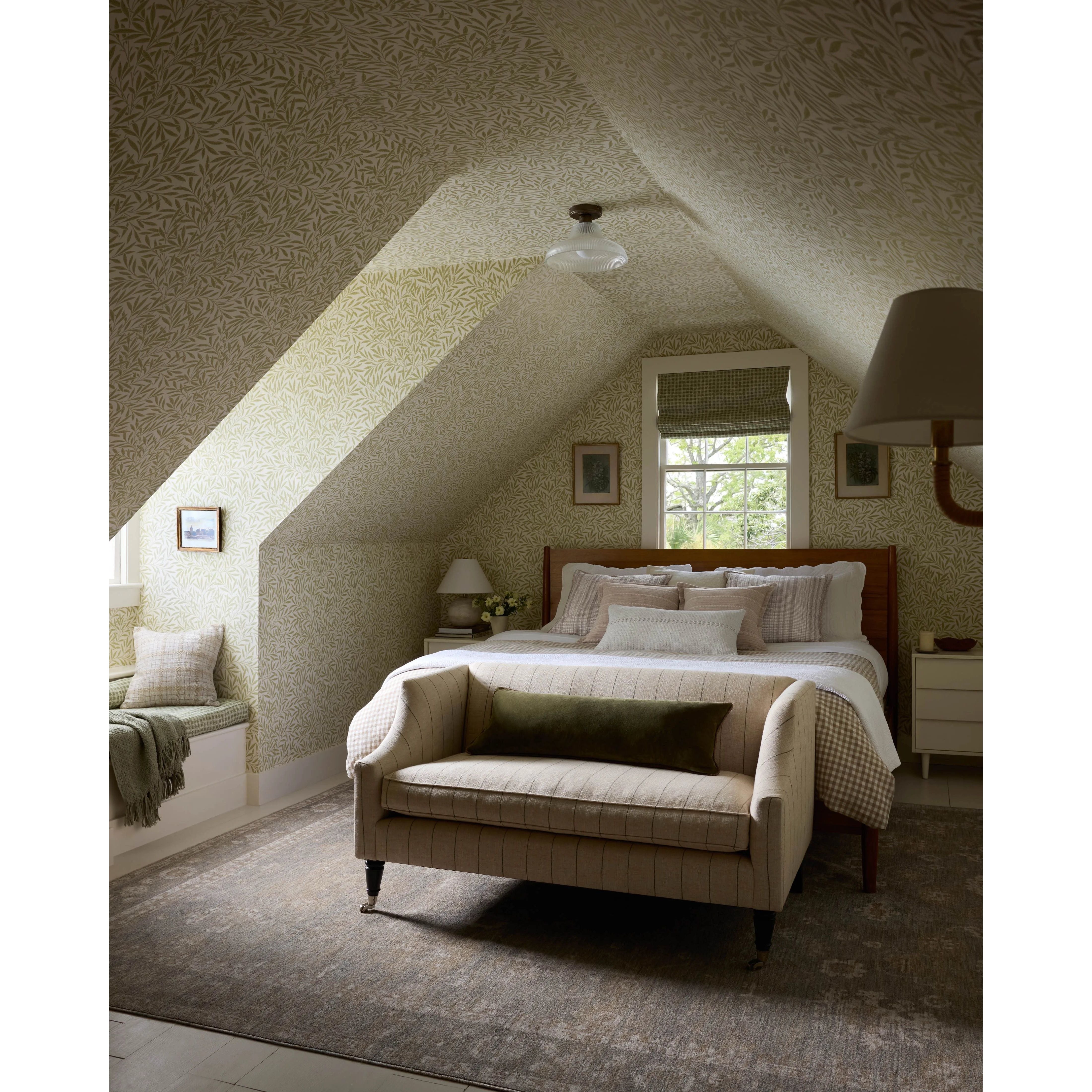 Featuring Chris Loves Julia x Loloi Louisa / Ivory Rug by Loloi at Amethyst Home. The Louisa Collection is a serene area rug based on beautiful, traditional Turkish designs updated in calm colorways by Chris Loves Julia in collaboration with Loloi. Pale blues, creams, and browns create a sense of softness, but so does the rugs pile, which is made of easy-to-c. Amethyst Home provides interior design, new home construction design consulting, vintage area rugs, and lighting in the Houston metro area.