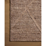 Featuring Cline Mocha Rug by Loloi at Amethyst Home. The Cline Collection is a hand-woven area rug with loose, organic raised patterns across a pleasantly chunky pile. The rug's palette is inspired by color-flecked stones, making it a dynamic neutral in living rooms, bedrooms, and more. This collection is made of 100% wool in India and GoodWeave-certifi. Amethyst Home provides interior design, new home construction design consulting, vintage area rugs, and lighting in the Winter Garden metro area.