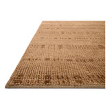 Featuring David Jean Stoffer x Loloi Rust Hand-Knotted Rug by Loloi at Amethyst Home. Unexpected stripes trace along the David Collection, a hand-knotted area rug with a plush, luxurious presence. Abstract patterns are carved into the design for a richly textured pile that's satisfying to sink into. This collection is made of 100% wool in India and GoodWeave. Amethyst Home provides interior design, new home construction design consulting, vintage area rugs, and lighting in the Portland metro area.