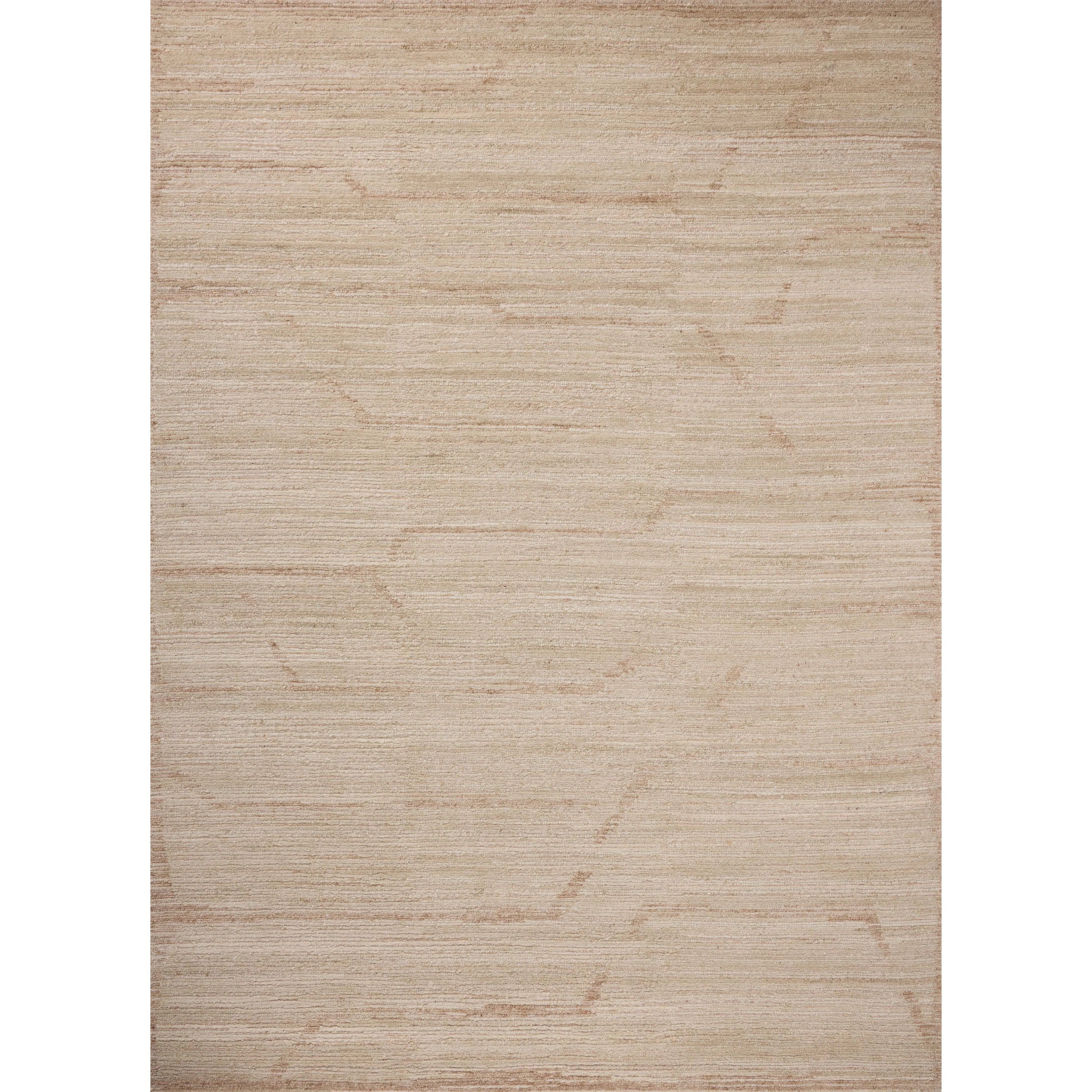 Featuring Greer Beige / Clay Hand-Knotted Rug by Loloi at Amethyst Home. The Greer Collection is a hand-knotted wool area rug with a subtle interplay of vertical broken lines across a horizontally ribbed base. The rug's light, heathered palette and durable, knotted construction make it a welcome addition to living rooms, bedrooms, and more. This collection is m. Amethyst Home provides interior design, new home construction design consulting, vintage area rugs, and lighting in the Tampa metro area.