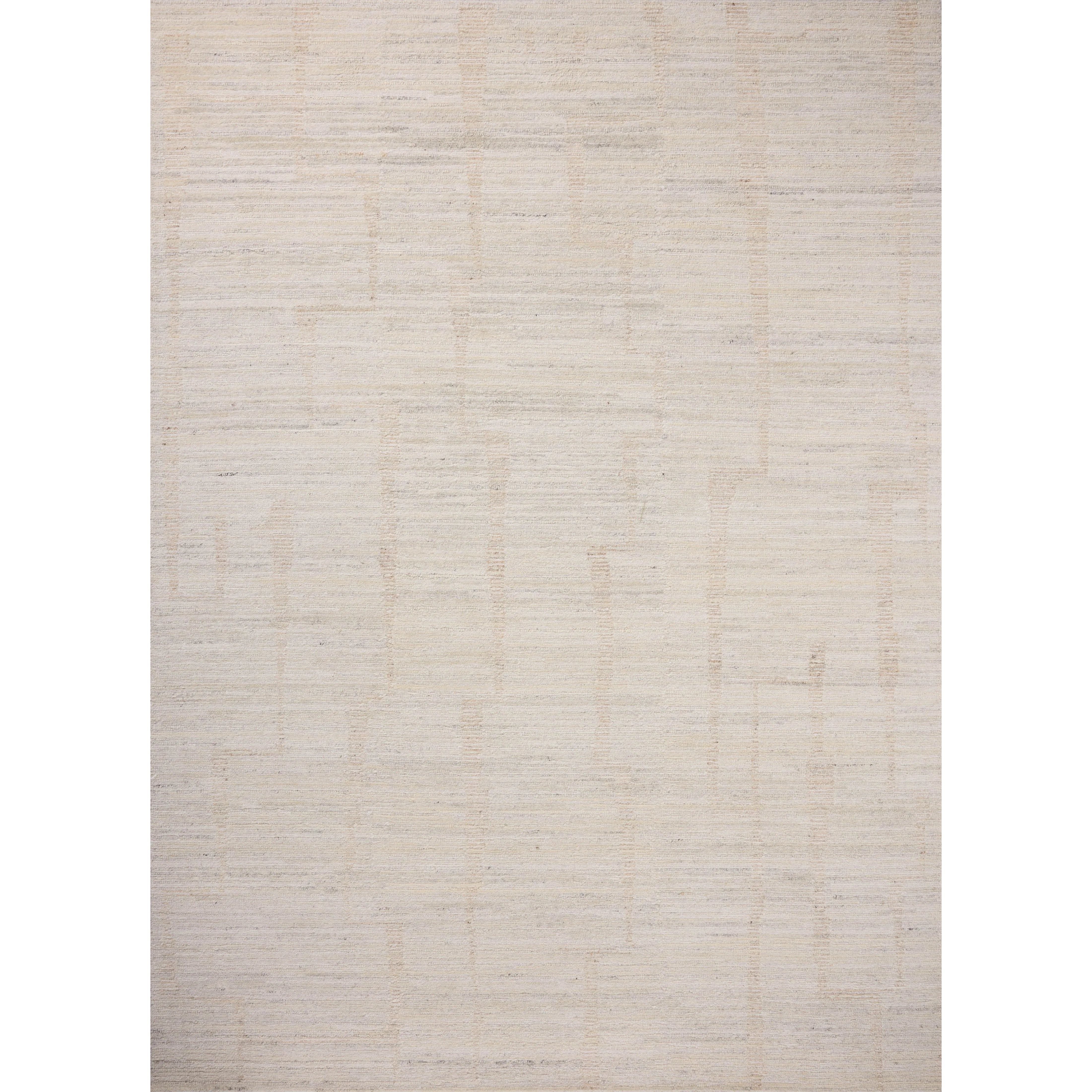 Featuring Greer Ivory / Natural Hand-Knotted Rug by Loloi at Amethyst Home. The Greer Collection is a hand-knotted wool area rug with a subtle interplay of vertical broken lines across a horizontally ribbed base. The rug's light, heathered palette and durable, knotted construction make it a welcome addition to living rooms, bedrooms, and more. This collect. Amethyst Home provides interior design, new home construction design consulting, vintage area rugs, and lighting in the Scottsdale metro area.