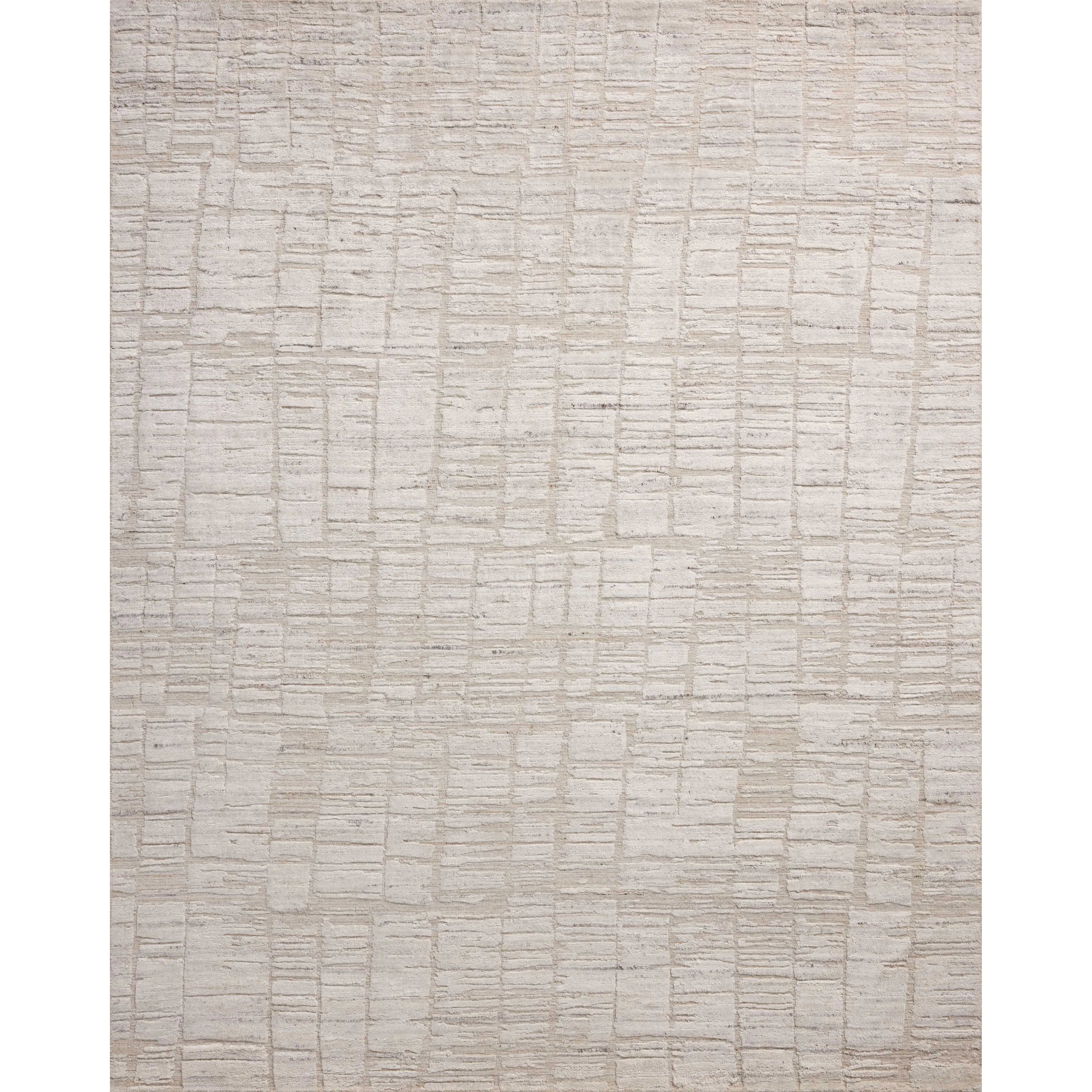 Featuring Jean Stoffer x Loloi Daniel Antique Ivory Rug by Loloi at Amethyst Home. Area rugs in the Daniel Antique Ivory Rug have a graphic design in a range of tonal palettes with a soft, gently ribbed texture. The hand-loomed pile is a blend of bamboo and wool with a slight sheen that captures the light and changes the rug’s sense of depth throughout the. Amethyst Home provides interior design, new home construction design consulting, vintage area rugs, and lighting in the Scottsdale metro area.