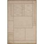 Featuring Jeremiah Brent x Loloi Barrow Beige / Taupe Rug by Loloi at Amethyst Home. The Barrow Collection by Jeremiah Brent x Loloi is a hand-tufted area rug with a bold linear design inspired by modern art and classical architecture. The rugs pile is a blend of wool and jute for a stable, substantial feel that can ground living rooms, dining rooms, bedro. Amethyst Home provides interior design, new home construction design consulting, vintage area rugs, and lighting in the Scottsdale metro area.