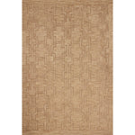 Featuring Jeremiah Brent x Loloi Barrow Camel / Brown Rug by Loloi at Amethyst Home. The Barrow Collection by Jeremiah Brent x Loloi is a hand-tufted area rug with a bold linear design inspired by modern art and classical architecture. The rugs pile is a blend of wool and jute for a stable, substantial feel that can ground living rooms, dining rooms, bedr. Amethyst Home provides interior design, new home construction design consulting, vintage area rugs, and lighting in the Kansas City metro area.