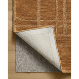 Featuring Jeremiah Brent x Loloi Barrow Clay / Natural Rug by Loloi at Amethyst Home. The Barrow Collection by Jeremiah Brent x Loloi is a hand-tufted area rug with a bold linear design inspired by modern art and classical architecture. The rugs pile is a blend of wool and jute for a stable, substantial feel that can ground living rooms, dining rooms, bedrooms,. Amethyst Home provides interior design, new home construction design consulting, vintage area rugs, and lighting in the Tampa metro area.