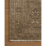 Featuring Loloi II x Loloi Haywood Earth Rug by Loloi at Amethyst Home. The Haywood Collection is an easy-to-clean, earth-toned area rug with a subtly distressed traditional design. Haywood is power-loomed of polyester in Turkey, a durable area rug for a living room, bedroom, dining room, or other high-traffic spaces.  Power Loomed  HYD-04 Loloi Ii x Loloi Ear. Amethyst Home provides interior design, new home construction design consulting, vintage area rugs, and lighting in the Dallas metro area.