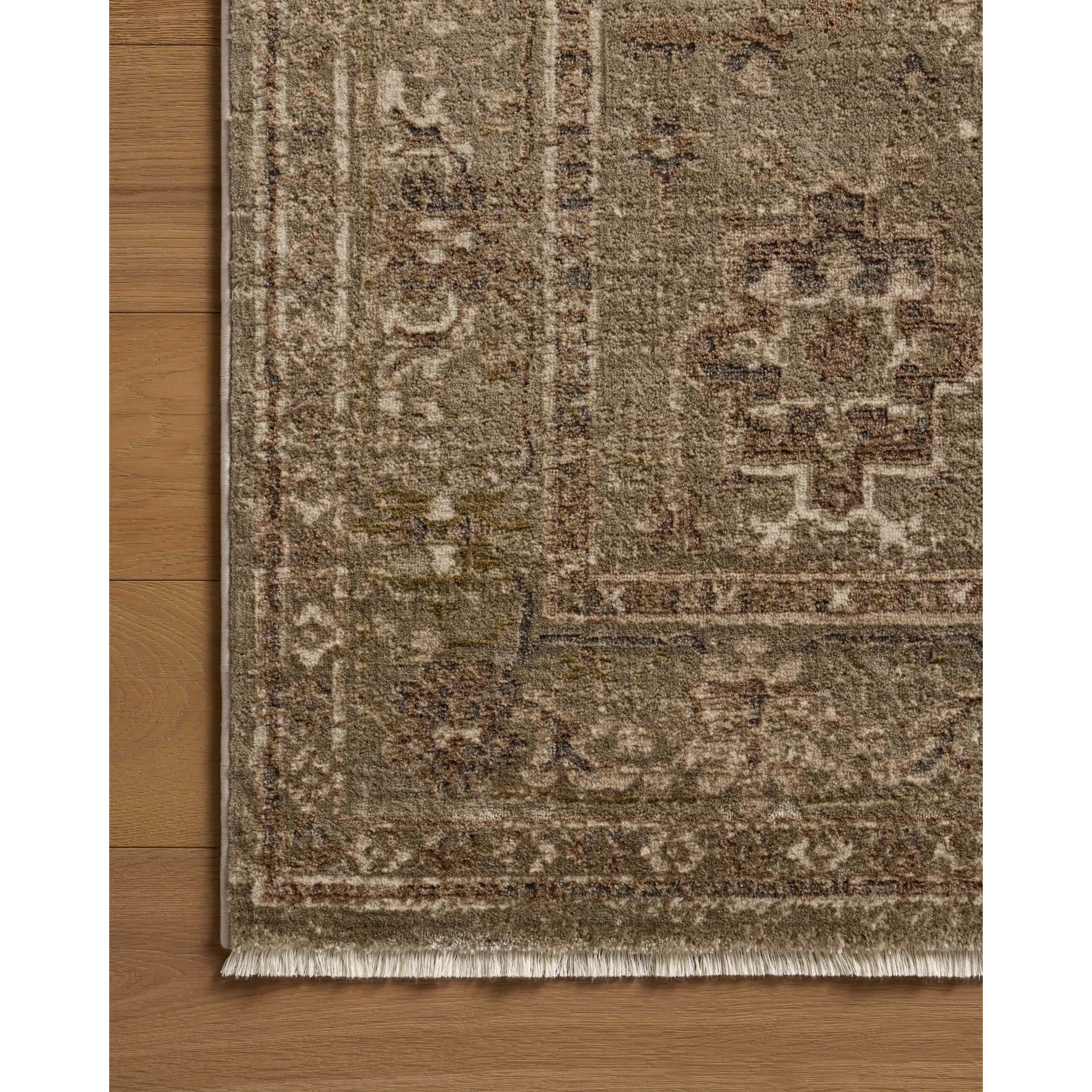 Featuring Loloi II x Loloi Haywood Earth Rug by Loloi at Amethyst Home. The Haywood Collection is an easy-to-clean, earth-toned area rug with a subtly distressed traditional design. Haywood is power-loomed of polyester in Turkey, a durable area rug for a living room, bedroom, dining room, or other high-traffic spaces.  Power Loomed  HYD-04 Loloi Ii x Loloi Ear. Amethyst Home provides interior design, new home construction design consulting, vintage area rugs, and lighting in the Dallas metro area.