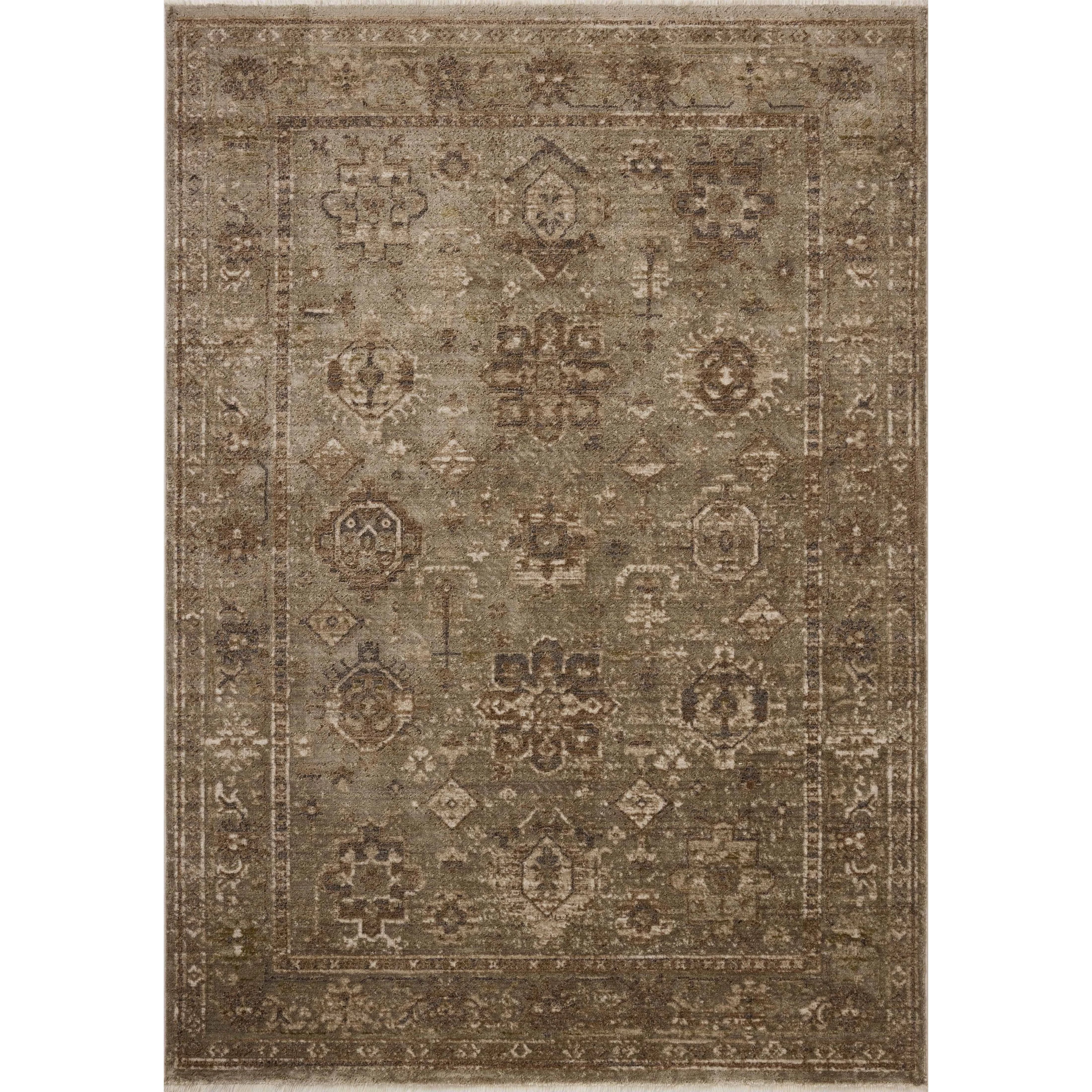 Featuring Loloi II x Loloi Haywood Earth Rug by Loloi at Amethyst Home. The Haywood Collection is an easy-to-clean, earth-toned area rug with a subtly distressed traditional design. Haywood is power-loomed of polyester in Turkey, a durable area rug for a living room, bedroom, dining room, or other high-traffic spaces.  Power Loomed  HYD-04 Loloi Ii x Loloi Ea. Amethyst Home provides interior design, new home construction design consulting, vintage area rugs, and lighting in the Seattle metro area.